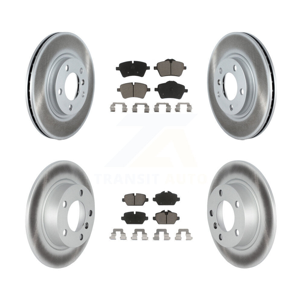 Transit Auto KGC-100768 Disc Brake Kit for 2011-2015 Mini Cooper Paceman, Mini Cooper Countryman - Front and Rear