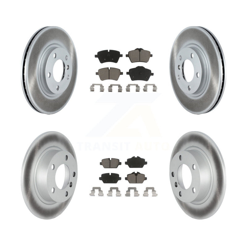 Transit Auto KGC-100768 Disc Brake Kit for 2011-2015 Mini Cooper Paceman, Mini Cooper Countryman - Front and Rear