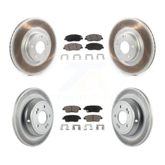 Transit Auto KGC-100769 Disc Brake Kit for 2012 Hyundai Genesis - Front and Rear