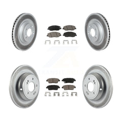 Transit Auto KGC-100770 Disc Brake Kit for 2010-2011 Hyundai Genesis - Front and Rear