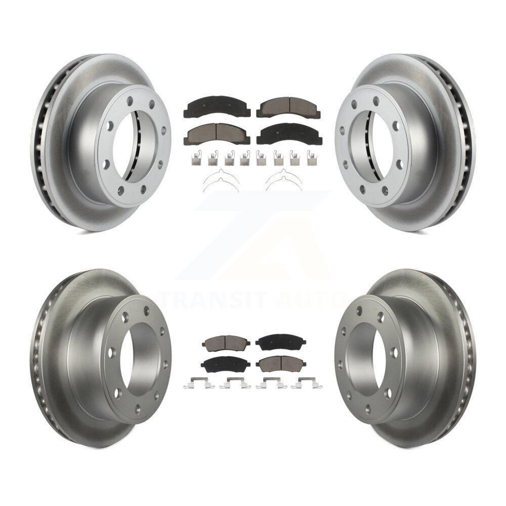 Transit Auto KGC-100771 Disc Brake Kit for 1999-2005 Ford Excursion, Ford F-250 Super Duty - Front and Rear