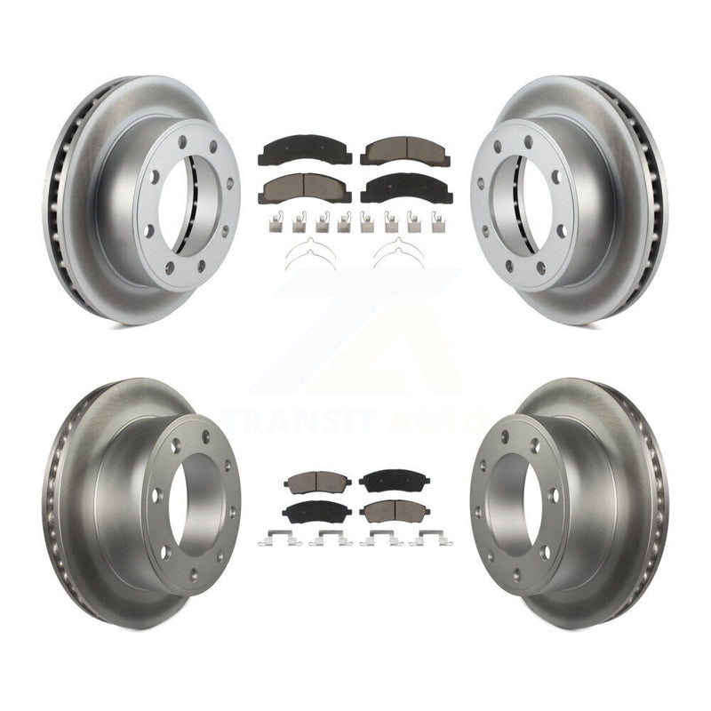 Transit Auto KGC-100771 Disc Brake Kit for 1999-2005 Ford Excursion, Ford F-250 Super Duty - Front and Rear