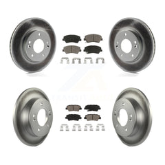 Transit Auto KGC-100772 Disc Brake Kit for 2011-2016 Hyundai Elantra GT, Kia Forte and More - Front and Rear