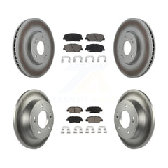 Transit Auto KGC-100775 Disc Brake Kit for 2013-2015 Hyundai Veloster - Front and Rear