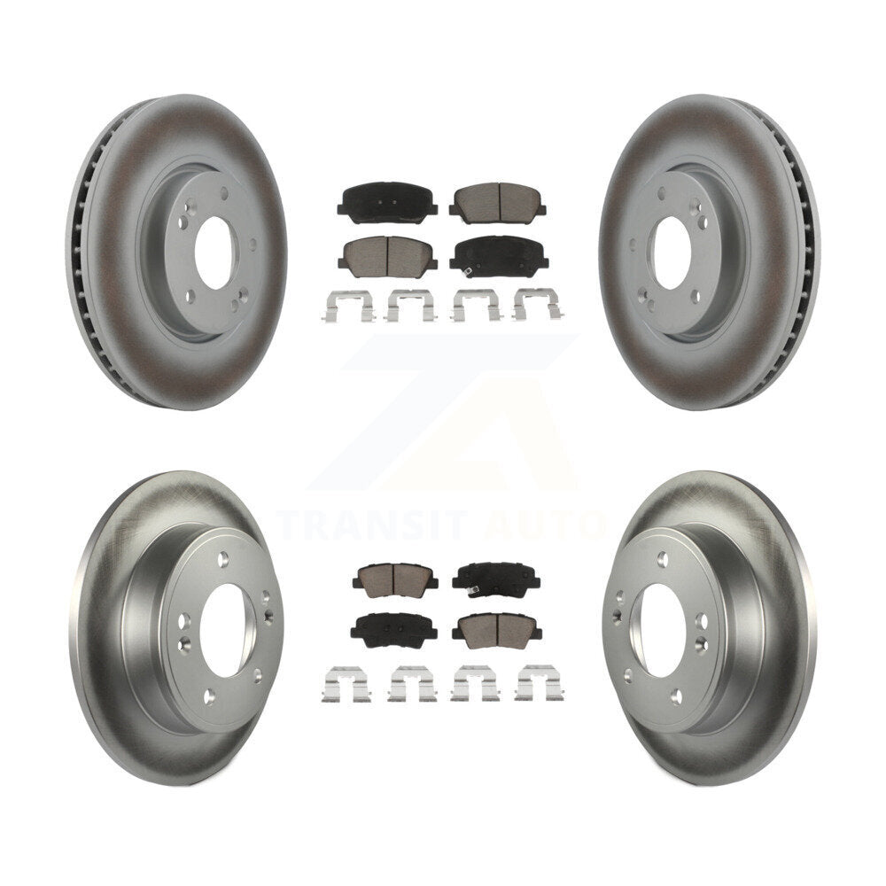 Transit Auto KGC-100776 Disc Brake Kit for 2014-2016 Kia Forte, Kia Forte Koup, Kia Forte5 - Front and Rear