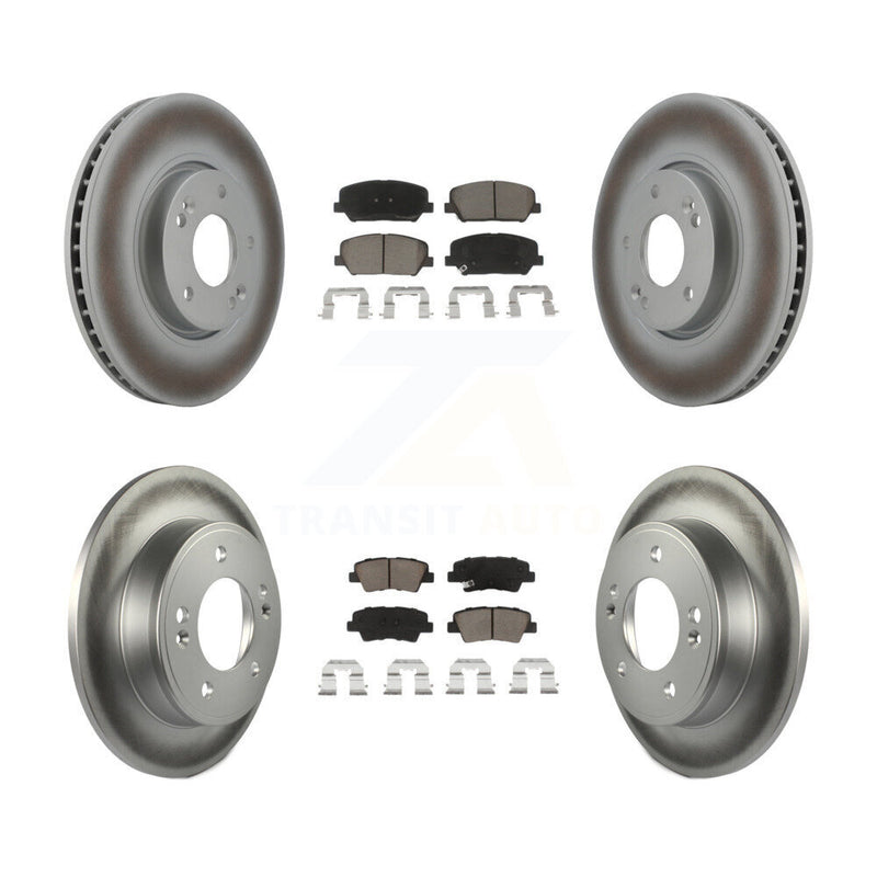 Transit Auto KGC-100776 Disc Brake Kit for 2014-2016 Kia Forte, Kia Forte Koup, Kia Forte5 - Front and Rear