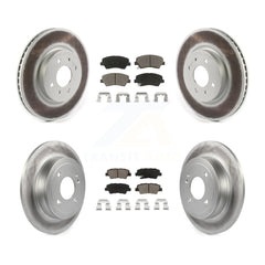 Transit Auto KGC-100777 Disc Brake Kit for 2012-2017 Kia Rio - Front and Rear