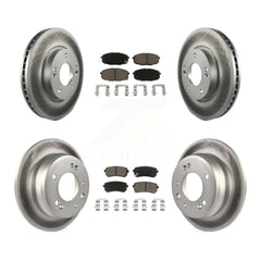 Transit Auto KGC-100782 Disc Brake Kit for 2009-2012 Hyundai Elantra - Front and Rear