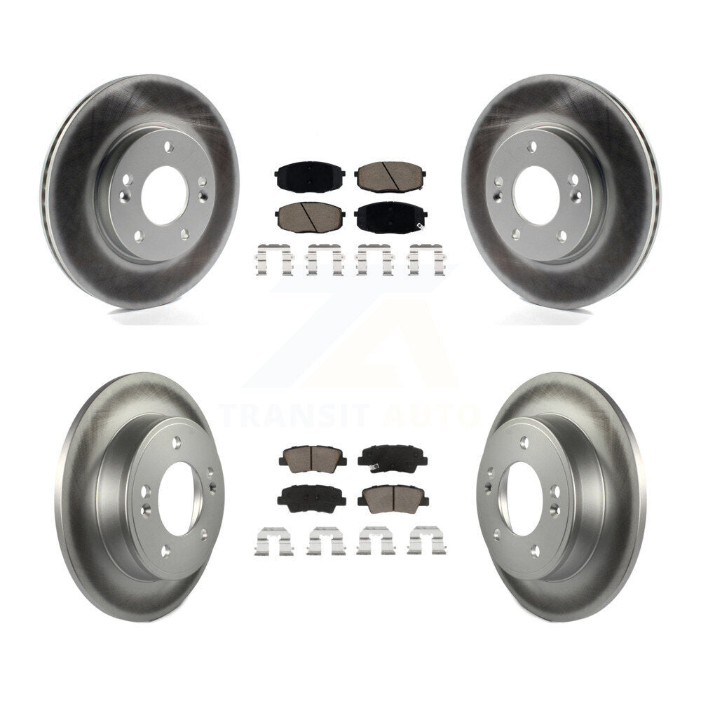 Transit Auto KGC-100783 Disc Brake Kit for 2014-2016 Kia Soul - Front and Rear