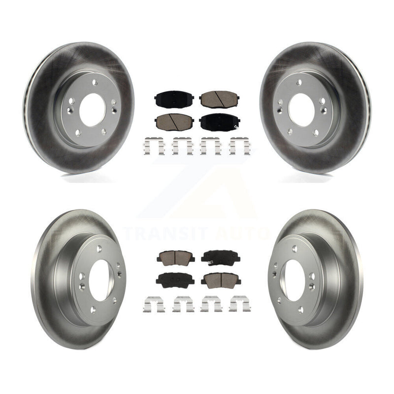Transit Auto KGC-100783 Disc Brake Kit for 2014-2016 Kia Soul - Front and Rear