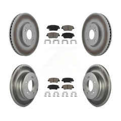 Transit Auto KGC-100786 Disc Brake Kit for 2011-2016 Kia Optima, Hyundai Sonata - Front and Rear
