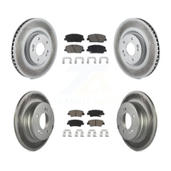 Transit Auto KGC-100787 Disc Brake Kit for 2011-2015 Kia Optima - Front and Rear