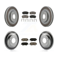 Transit Auto KGC-100792 Disc Brake Kit for 2016 Kia Soul EV - Front and Rear