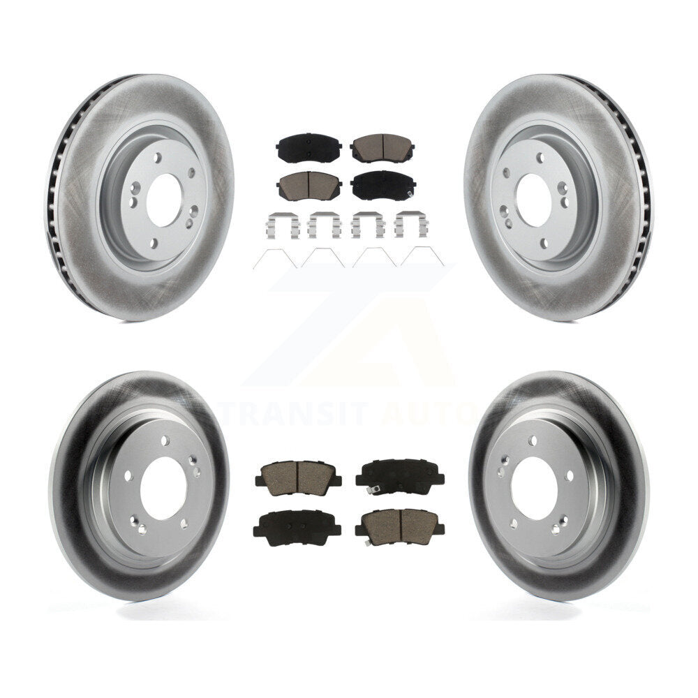 Transit Auto KGC-100794 Disc Brake Kit for 2016-2019 Kia Optima - Front and Rear