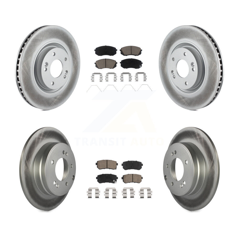 Transit Auto KGC-100795 Disc Brake Kit for 2016-2019 Kia Optima - Front and Rear