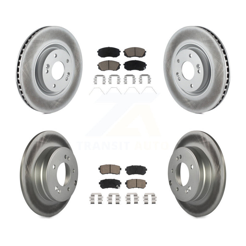Transit Auto KGC-100795 Disc Brake Kit for 2016-2019 Kia Optima - Front and Rear