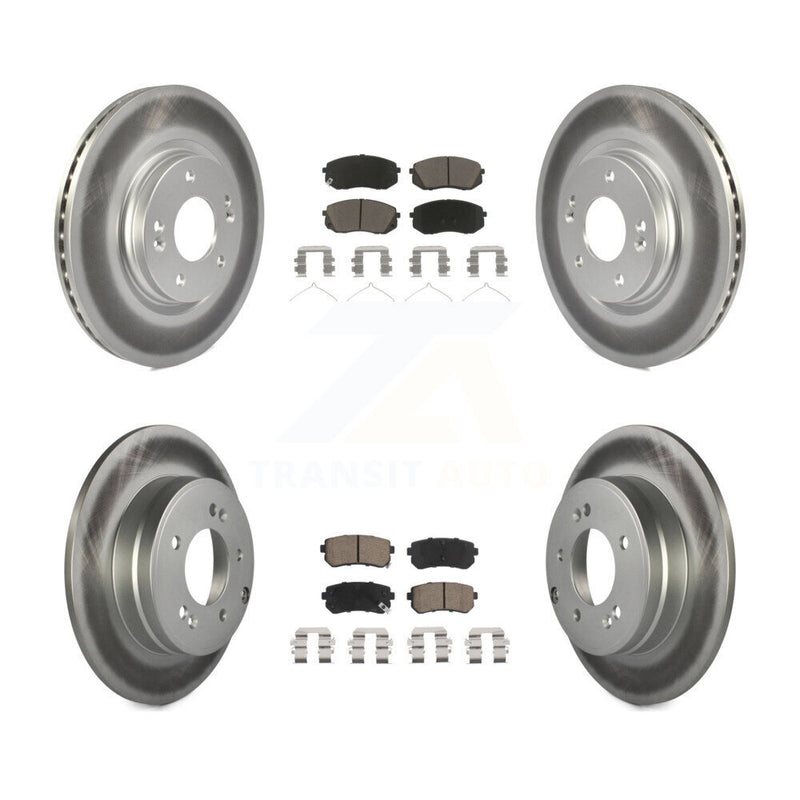 Transit Auto KGC-100796 Disc Brake Kit for 2016-2019 Kia Optima - Front and Rear