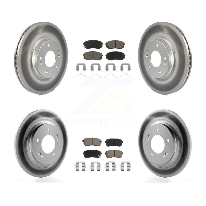 Transit Auto KGC-100797 Disc Brake Kit for 2016 Kia Optima - Front and Rear