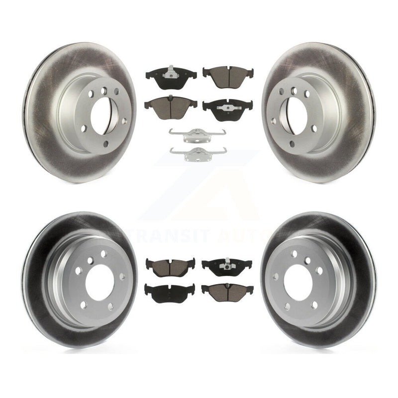 Transit Auto KGC-100802 Disc Brake Kit for 2008-2015 BMW X1, BMW 328i and More - Front and Rear