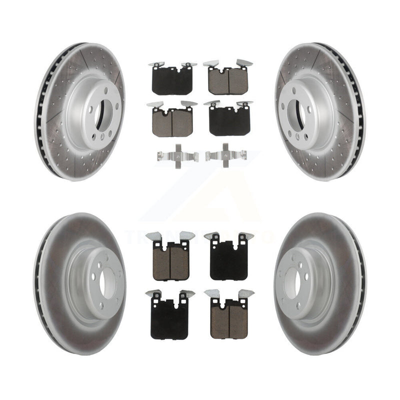 Transit Auto KGC-100803 Disc Brake Kit for 2014-2020 BMW M240i, BMW M240i xDrive and More - Front and Rear