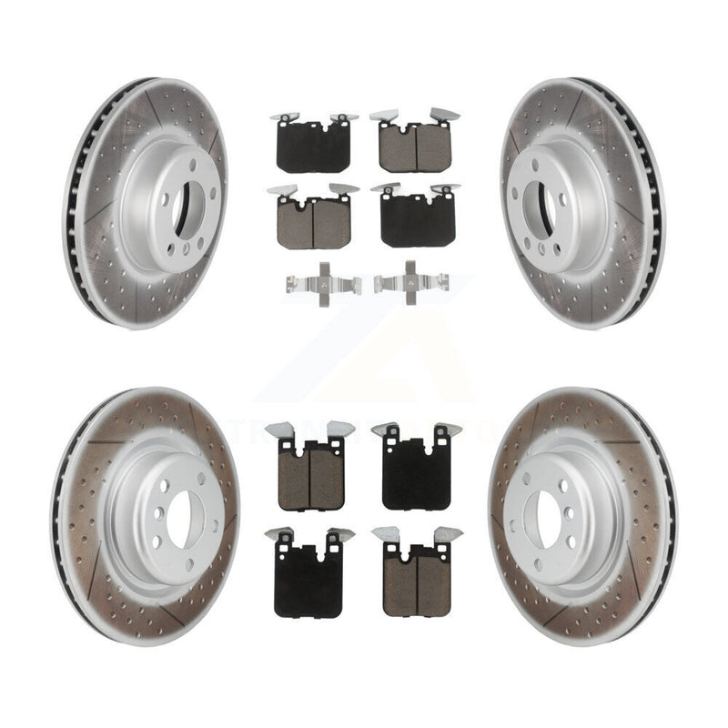 Transit Auto KGC-100804 Disc Brake Kit for 2014-2020 BMW M240i, BMW M240i xDrive and More - Front and Rear