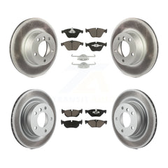 Transit Auto KGC-100807 Disc Brake Kit for 2008-2012 BMW 328i, BMW 323i - Front and Rear