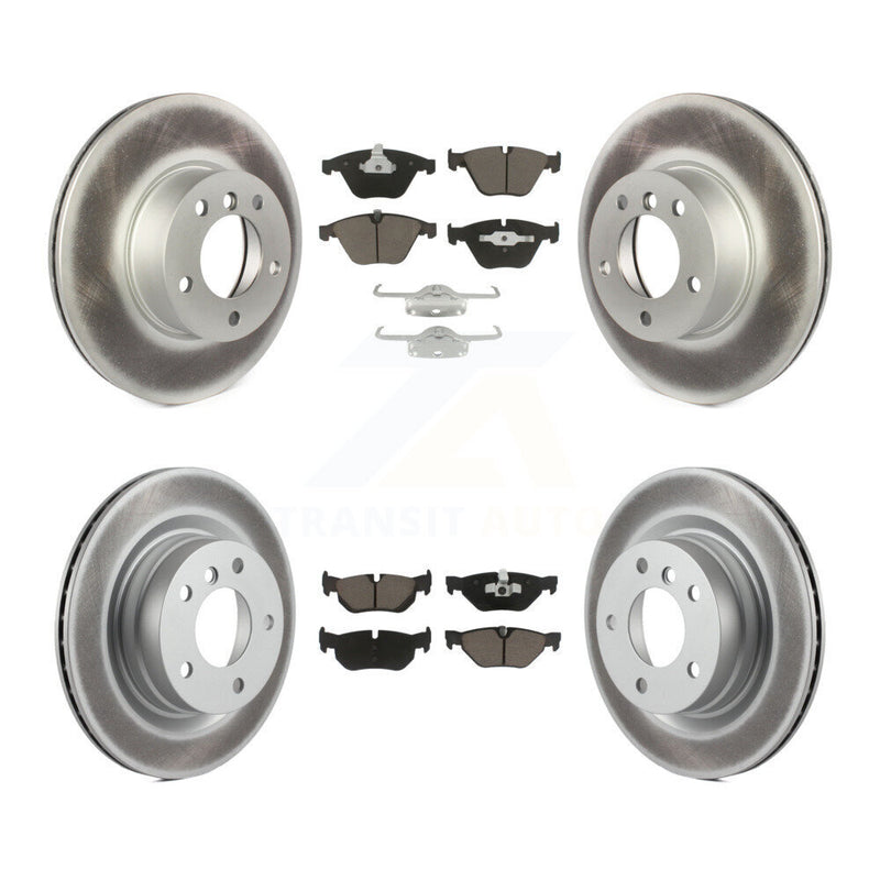 Transit Auto KGC-100807 Disc Brake Kit for 2008-2012 BMW 328i, BMW 323i - Front and Rear