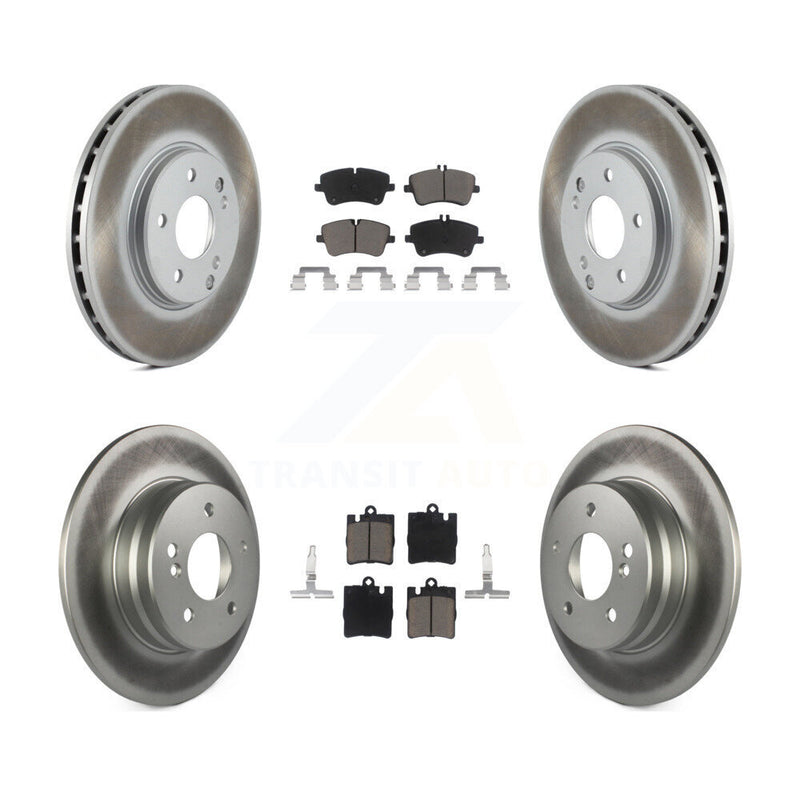 Transit Auto KGC-100809 Disc Brake Kit for 2001-2009 Mercedes-Benz C280, Mercedes-Benz C350 and More - Front and Rear