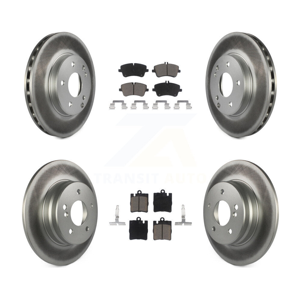 Transit Auto KGC-100810 Disc Brake Kit for 2003-2005 Mercedes-Benz C240 - Front and Rear