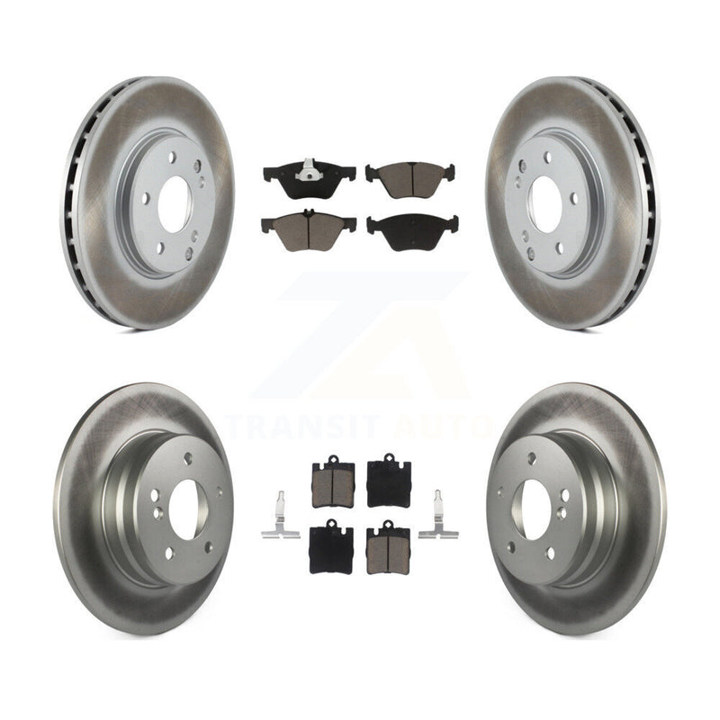 Transit Auto KGC-100812 Disc Brake Kit for 1996-2003 Mercedes-Benz CLK320, Mercedes-Benz CLK430 and More - Front and Rear
