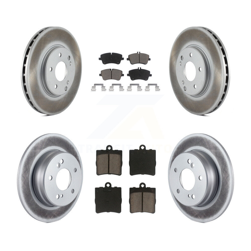 Transit Auto KGC-100814 Disc Brake Kit for 2006-2011 Mercedes-Benz SLK300, Mercedes-Benz SLK280 - Front and Rear