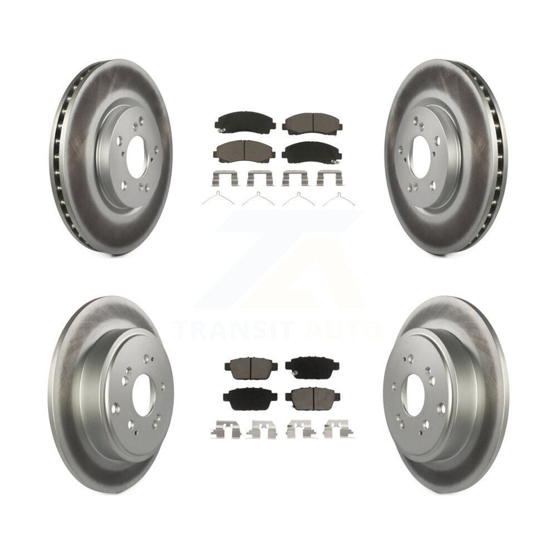 Transit Auto KGC-100816 Disc Brake Kit for 2006-2014 Honda Ridgeline - Front and Rear