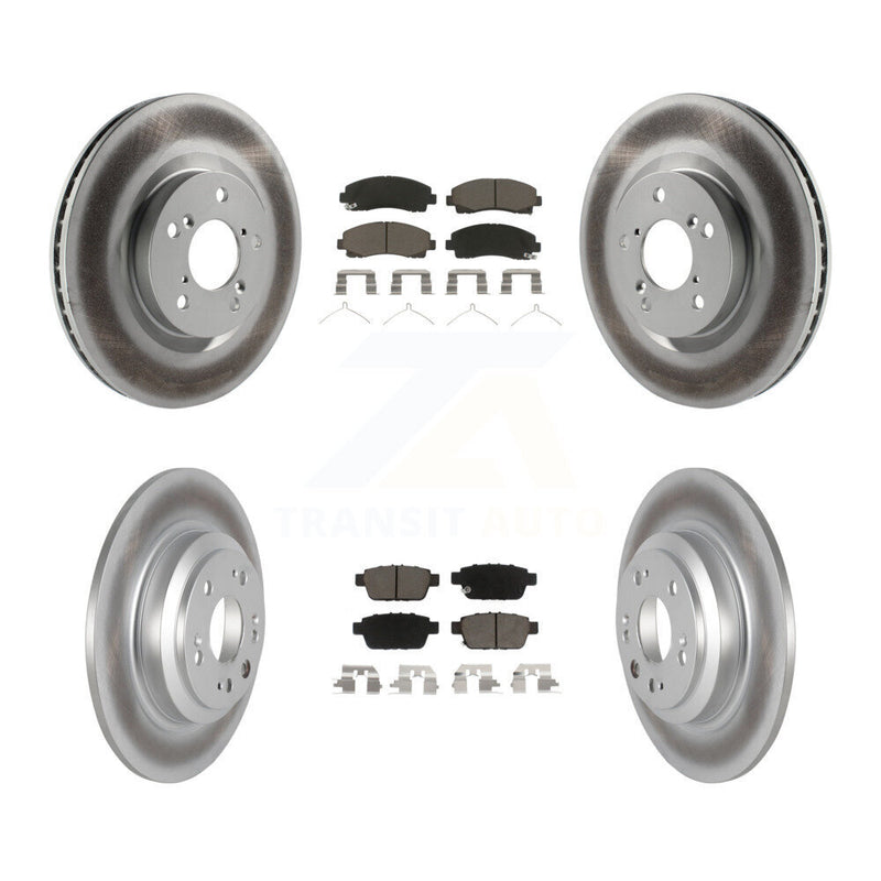 Transit Auto KGC-100817 Disc Brake Kit for 2009-2014 Acura TL - Front and Rear
