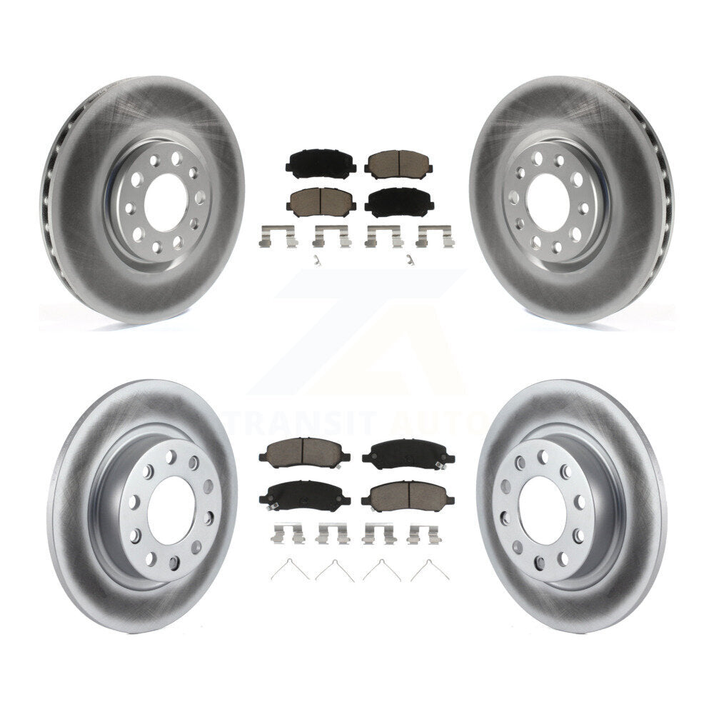 Transit Auto KGC-100818 Disc Brake Kit for 2013-2016 Dodge Dart - Front and Rear