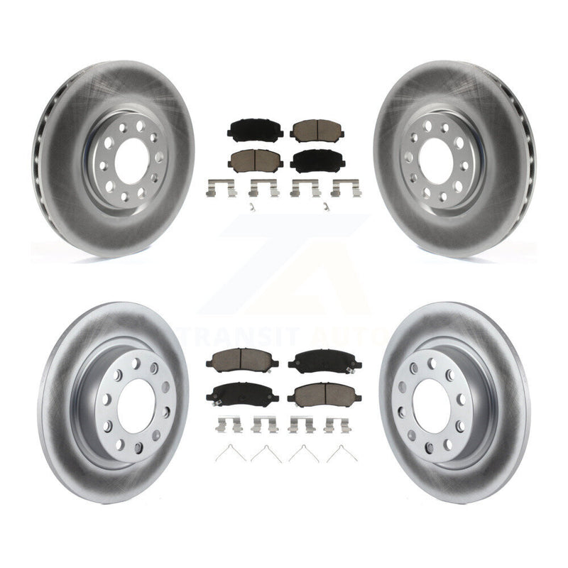 Transit Auto KGC-100818 Disc Brake Kit for 2013-2016 Dodge Dart - Front and Rear