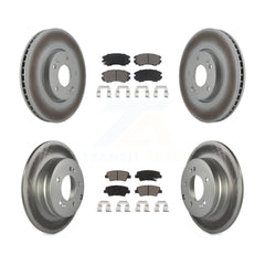 Transit Auto KGC-100820 Disc Brake Kit for 2008-2010 Hyundai Sonata - Front and Rear