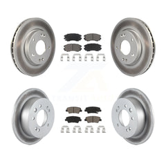 Transit Auto KGC-100825 Disc Brake Kit for 2010 Hyundai Elantra - Front and Rear