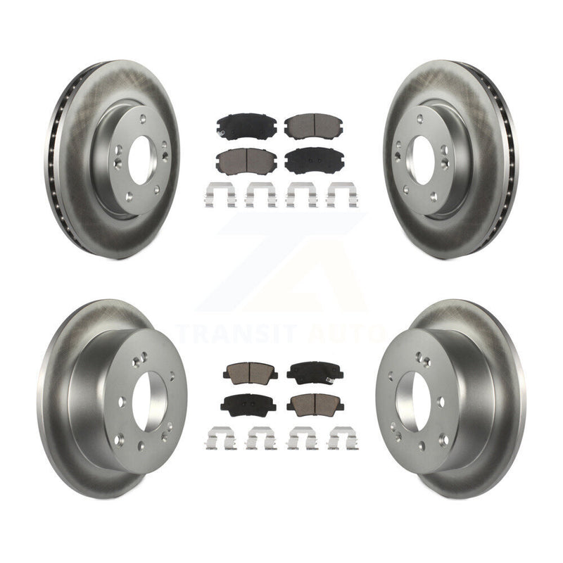 Transit Auto KGC-100827 Disc Brake Kit for 2012-2013 Kia Soul - Front and Rear