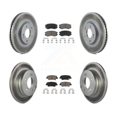 Transit Auto KGC-100828 Disc Brake Kit for 2010-2011 Hyundai Azera - Front and Rear