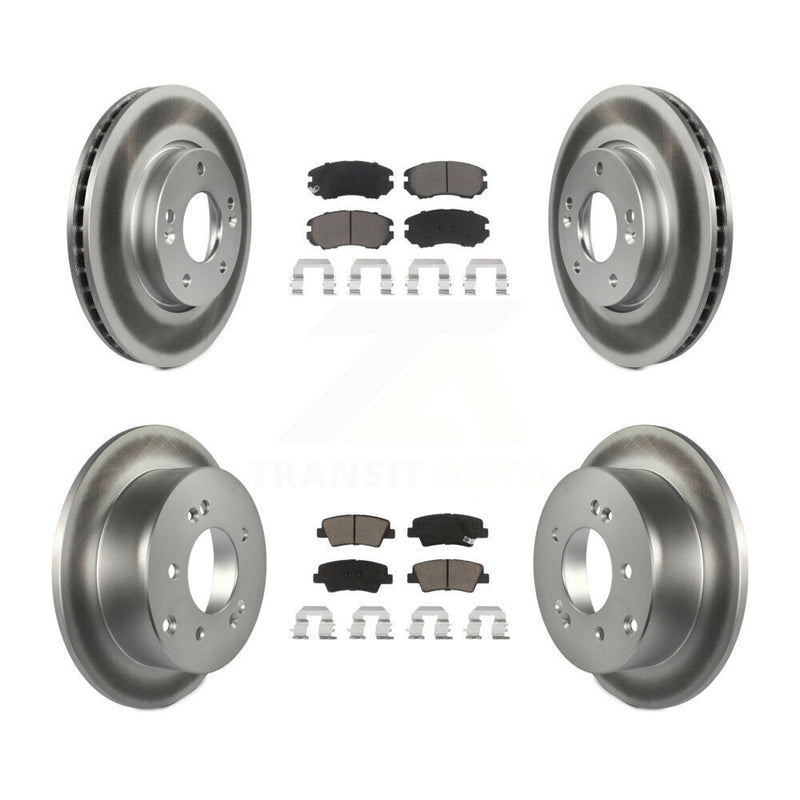 Transit Auto KGC-100830 Disc Brake Kit for 2010-2011 Kia Soul - Front and Rear