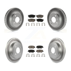 Transit Auto KGC-100832 Disc Brake Kit for 2011 Hyundai Accent - Front and Rear
