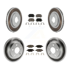 Transit Auto KGC-100833 Disc Brake Kit for 2004-2008 Chevrolet Malibu, Pontiac G6 - Front and Rear