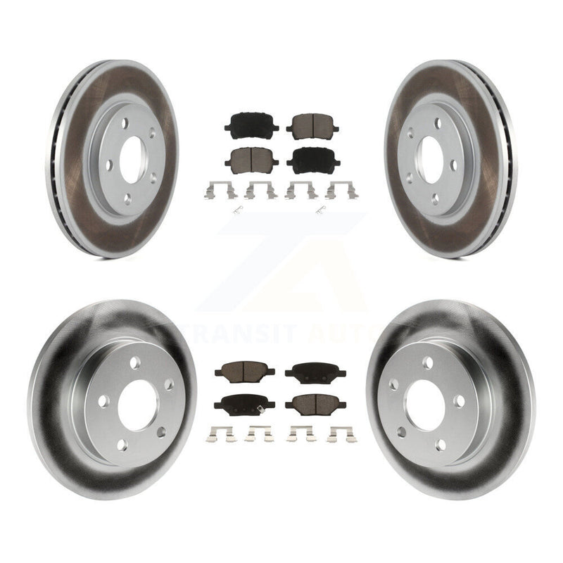 Transit Auto KGC-100833 Disc Brake Kit for 2004-2008 Chevrolet Malibu, Pontiac G6 - Front and Rear