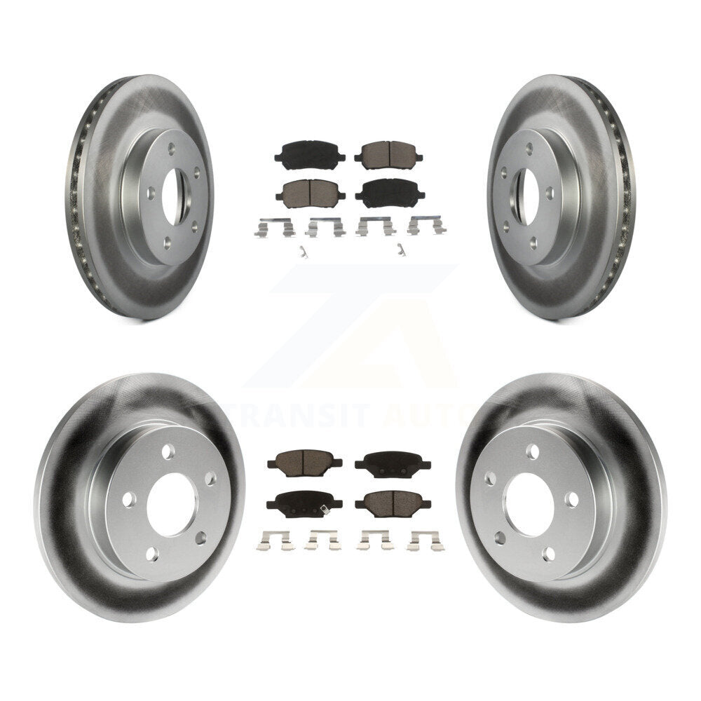 Transit Auto KGC-100835 Disc Brake Kit for 2009-2010 Pontiac G5 - Front and Rear