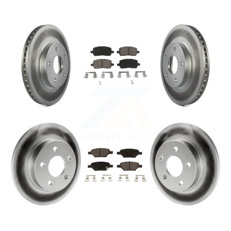Transit Auto KGC-100835 Disc Brake Kit for 2009-2010 Pontiac G5 - Front and Rear