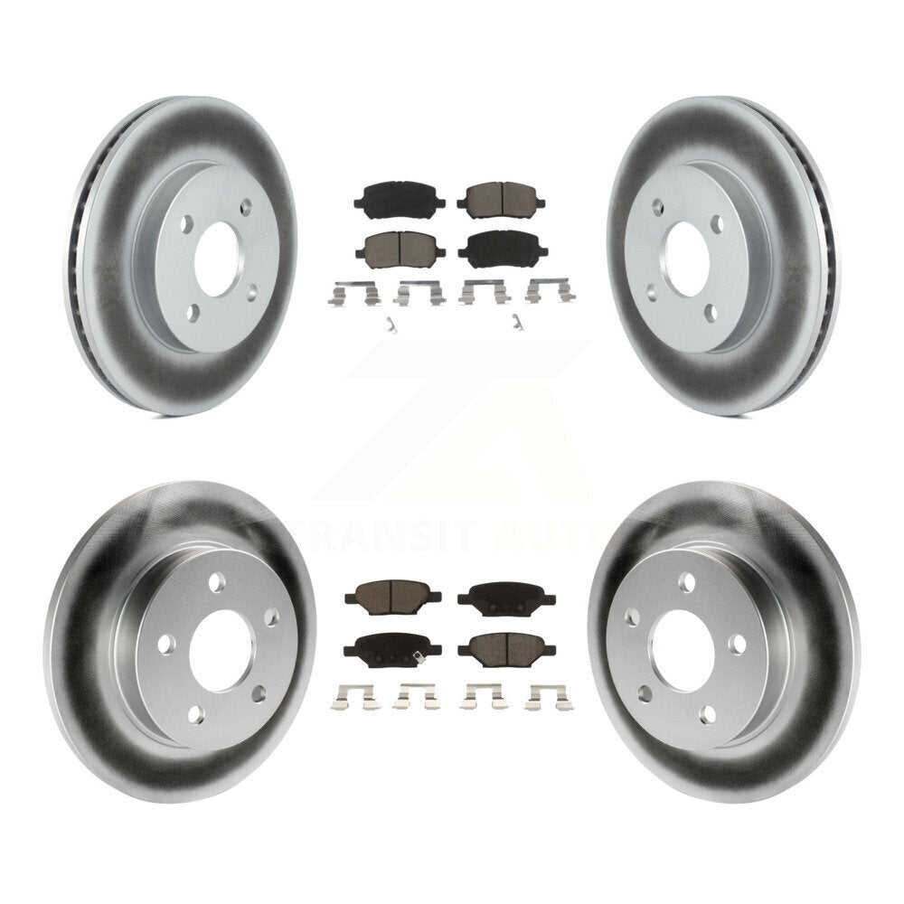 Transit Auto KGC-100836 Disc Brake Kit for 2006-2010 Pontiac G5, Pontiac Pursuit - Front and Rear