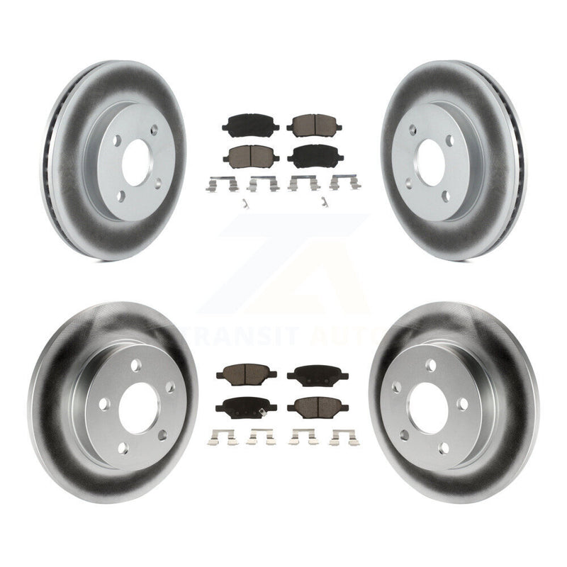 Transit Auto KGC-100836 Disc Brake Kit for 2006-2010 Pontiac G5, Pontiac Pursuit - Front and Rear