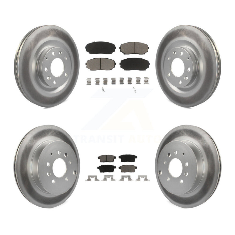 Transit Auto KGC-100840 Disc Brake Kit for 2007-2015 Mazda CX-9 - Front and Rear