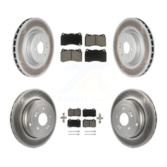 Transit Auto KGC-100842 Disc Brake Kit for 2010-2016 Hyundai Genesis Coupe - Front and Rear