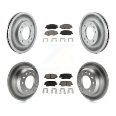 Transit Auto KGC-100843 Disc Brake Kit for 2006-2014 Kia Sedona, Hyundai Entourage - Front and Rear